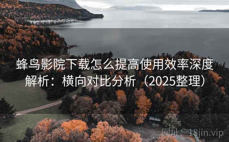蜂鸟影院下载怎么提高使用效率深度解析：横向对比分析（2025整理）